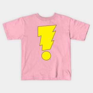 MADMAN Exclamation Bolt Classic Yellow! Kids T-Shirt